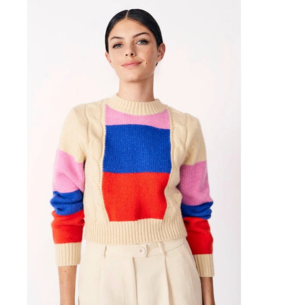 Deluc Brinsley Colorblock Sweater